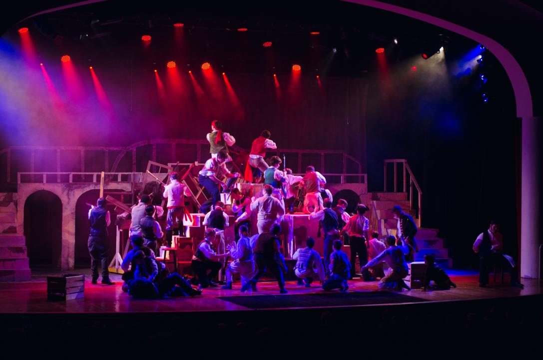 Les Mis Calvert Hall cover